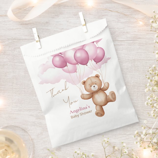 Baby Shower Gevor Bags Danke Geschenktütchen (Ausgeschnitten)