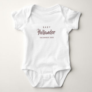 Baby Shower Gift | Pregnancy Announcement Baby Strampler