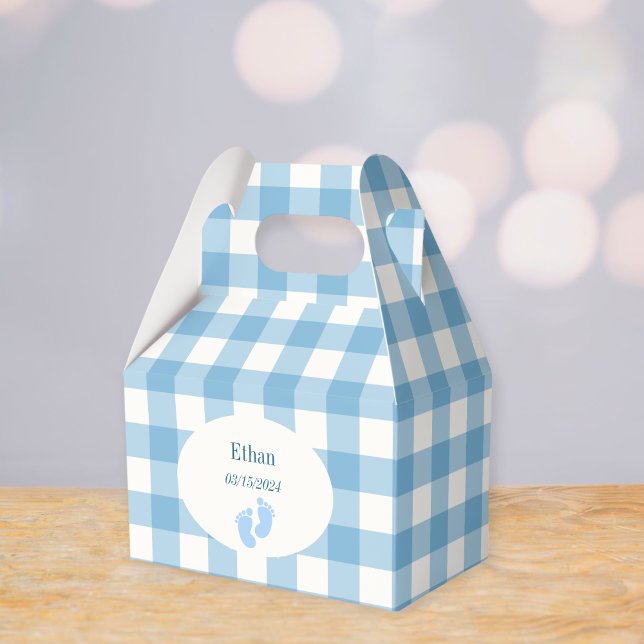 Baby shower gifts - Blue square boxes Geschenkschachtel (Von Creator hochgeladen)