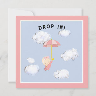 Baby Shower Girl Einladung