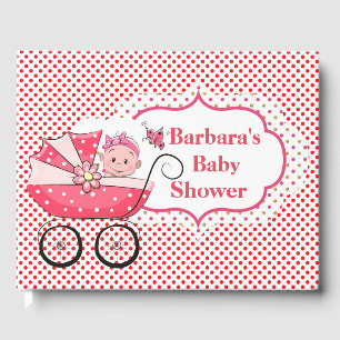 Baby Shower Girl Gästebuch