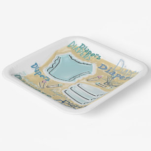 Baby Shower Graphics Pappteller