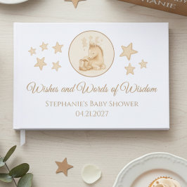 Baby Shower Guest Book - Little Horse with Stars Gästebuch