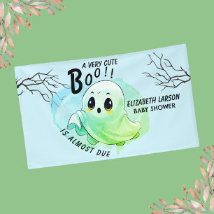 Baby Shower Halloween Blaues Thema Süße Party Banner