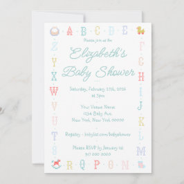 Baby Shower Invitation Einladung