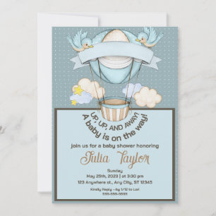 Baby SHOWER INVITATION Einladung