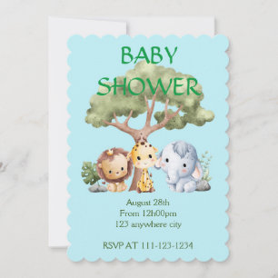 BABY SHOWER INVITATION SAVE THE DATE