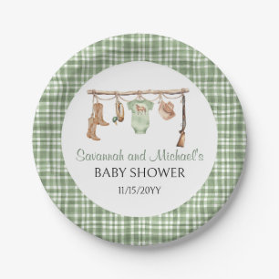 Baby Shower Jagd Eine kleine Baby Shower Jagd Pappteller