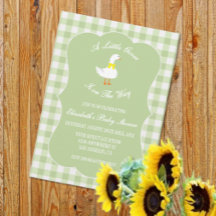 Baby Shower Kleine Gans