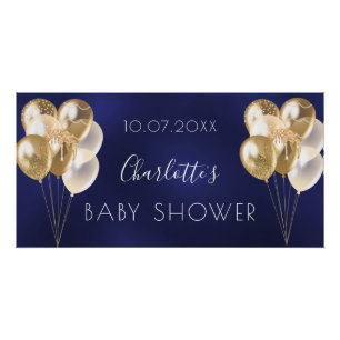 Baby Shower Marinesoldat Junge Poster