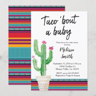 Baby Shower Meixcan Einladung