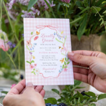 Baby Shower mit lokal gezüchteten Frühlingsblumen