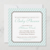 BABY SHOWER modern vintage süße Bonbonstreifen min