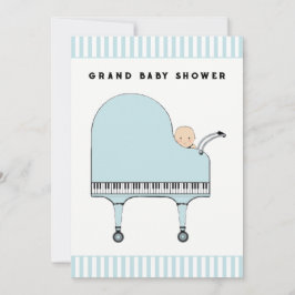 Baby Shower Music Theme Einladung