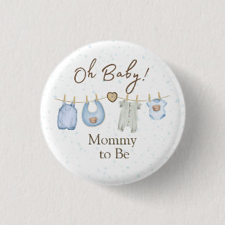 Baby Shower Oh Baby! Knopf Button