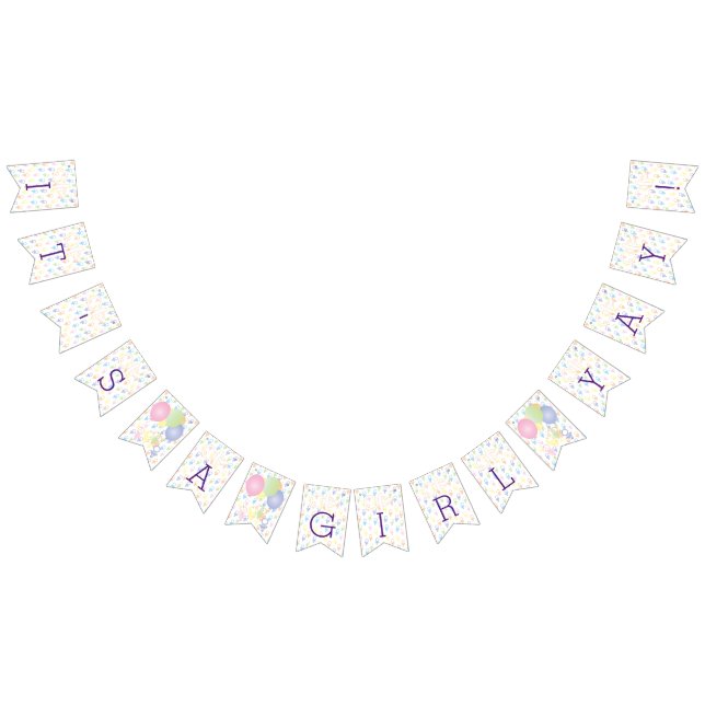 Baby Shower Paci Bunny, Frack Banner (Alle)