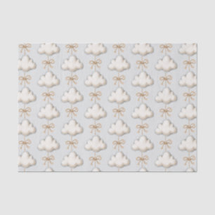 Baby-Shower Pale Blue Cloud Nine Seidenpapier