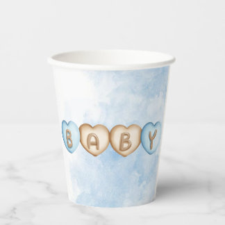 Baby shower paper cup pappbecher