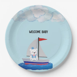 Baby Shower Paper Plates Pappteller