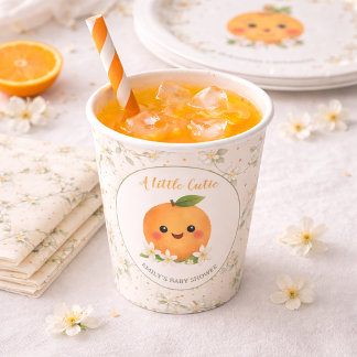 Baby Shower Papierschaalen Ein Kleiner Süßling Pappbecher