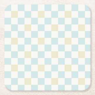 Baby-Shower-Papierservietten für einen Jungen | Bl Rechteckiger Pappuntersetzer