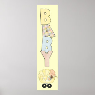 Baby Shower Party Banner oder Door Poster