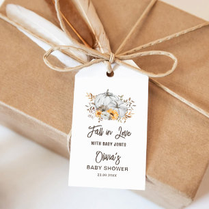 Baby Shower 'Sich Verlieben' Geschenkanhänger