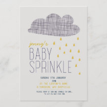 BABY SHOWER SPRINKLE EINLADUNG