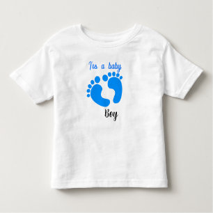 Baby Shower T - Shirt Design für Jungen