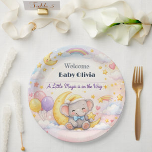 Baby Shower Teller   Magic Moon Thema