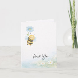 Baby Shower Thank You Card Dankeskarte