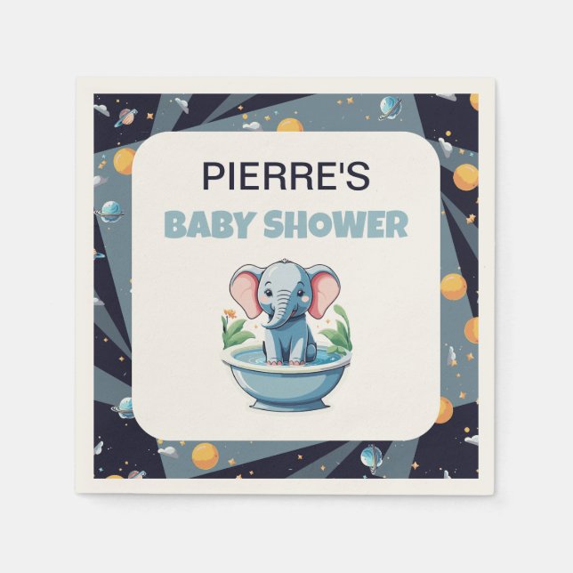 BABY SHOWERS SERVIETTE (Vorderseite)