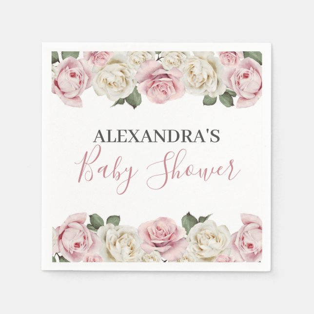 Baby Showpaper Napkin - Cocktails Napkin Serviette (Vorderseite)