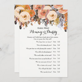 Baby Showspiele - Wünsche für Baby und Ratgeber We Einladung