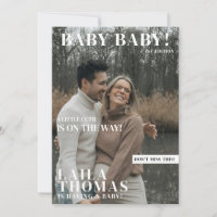 Baby Showzeitschrift Cover Style Fotos Moderne