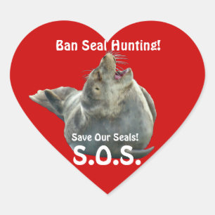 BABY SIEGEL Anti-Siegel-Hunt Wildlife Sticker