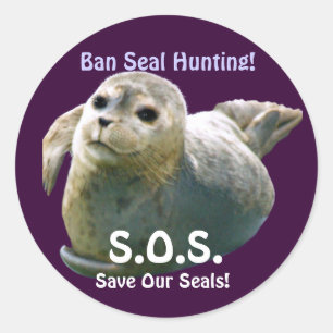 BABY SIEGEL Anti-Siegel-Hunt Wildlife Sticker