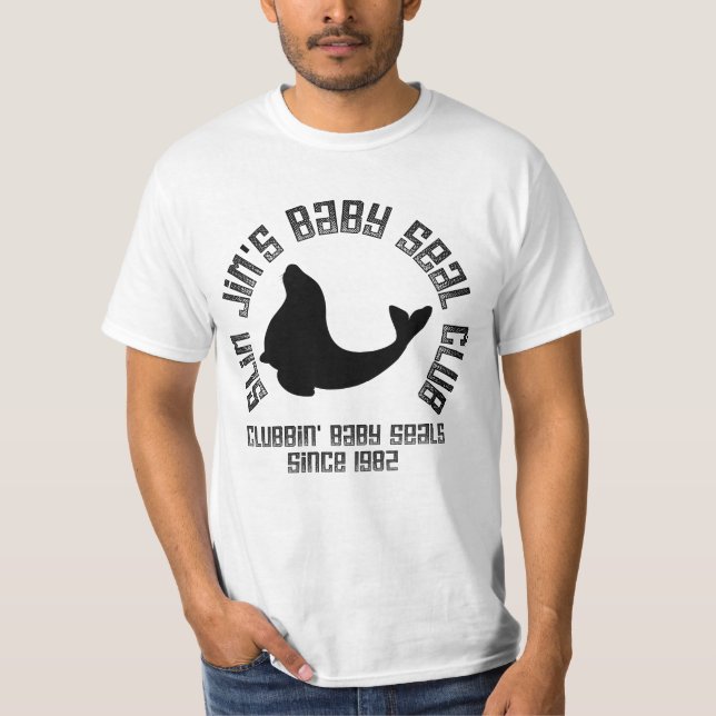 Baby-Siegel Clubber T-Shirt (Vorderseite)