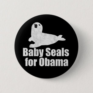 Baby-Siegel für Obama Button