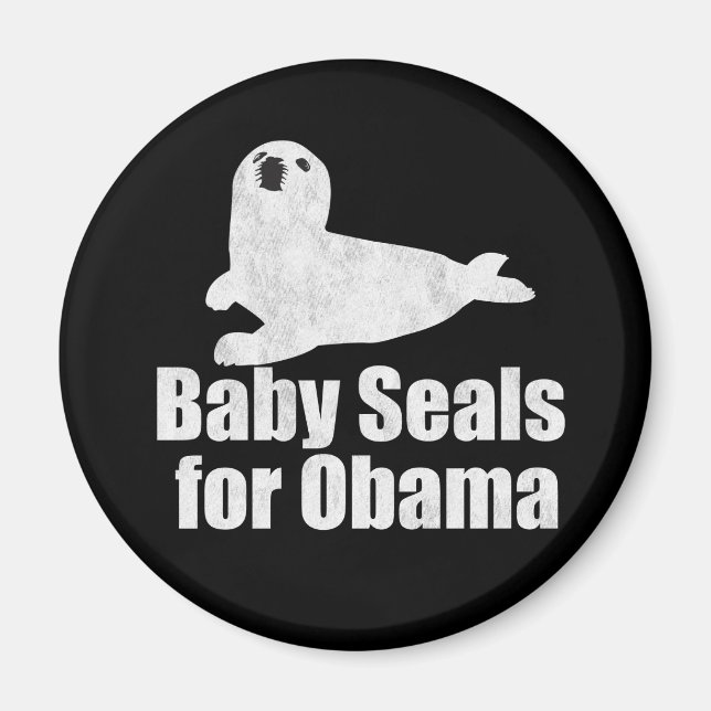 Baby-Siegel für Obama Magnet (Vorne)