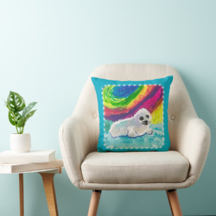Baby Siegel "Kunst von Kindern" Kissen