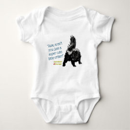 Baby Skunk Säugling Bodysuit Baby Strampler