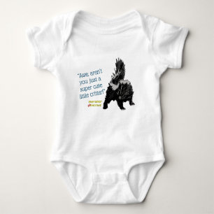 Baby Skunk Säugling Bodysuit Baby Strampler