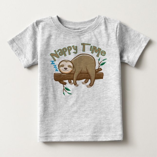 Baby Sleepy Time! T-shirt (Vorderseite)