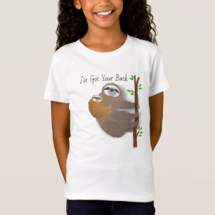 Baby Sloth auf Mama Sloth's Back T - Shirt