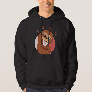 Baby Sloth Liebe Hoodie