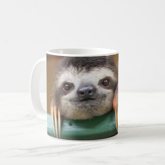 Baby Sloth Tasse (Vorderseite Links)