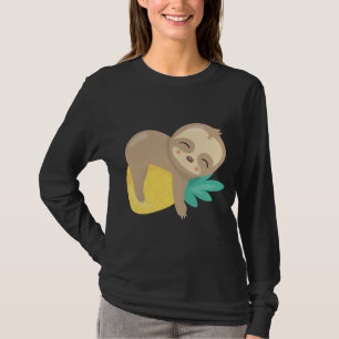 Baby Sloth Tropical Pineapfruit Niedlich T-Shirt