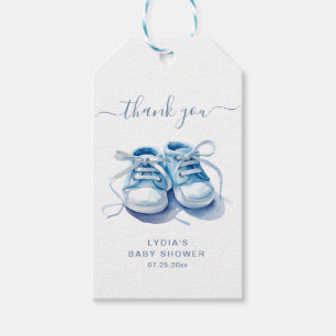 Baby Sneakers Baby Shower Invasion, Baby Boy Geschenkanhänger