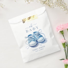 Baby Sneakers Babydusche, Baby-Dusche Geschenktütchen